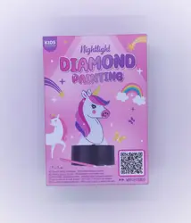 Noční lampička s diamantovou mozaikou Kids Kingdom Kouzelný jednorožec